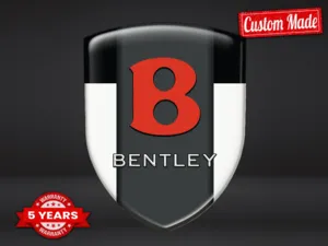 Bentley Harzabzeichen Rennstil Hochwertige Kuppelaufkleber